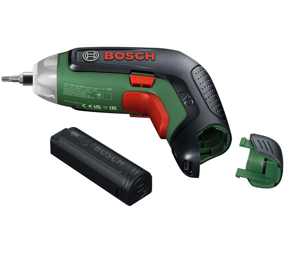BOSCH IXO 8 Cordless Screwdriver - Green & Black image number 8 of 8