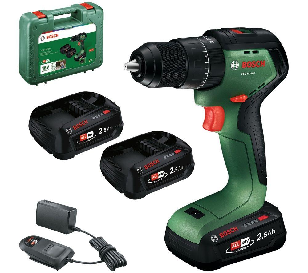 BOSCH PSB18V-60 Impact Drill Driver - Green