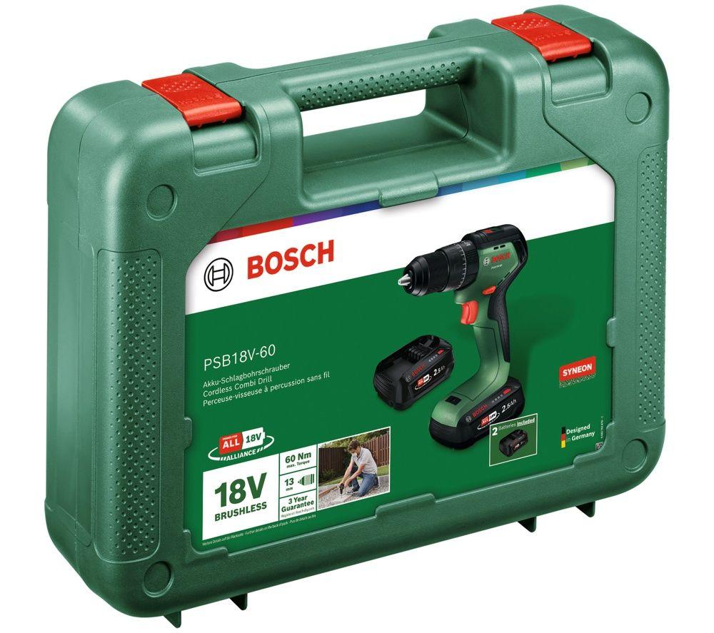 BOSCH PSB18V-60 Impact Drill Driver - Green image number 3 of 7