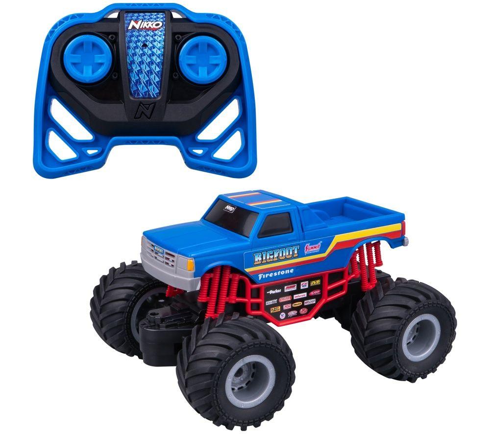 Nikko Bigfoot Monster Remote Control Truck - Blue