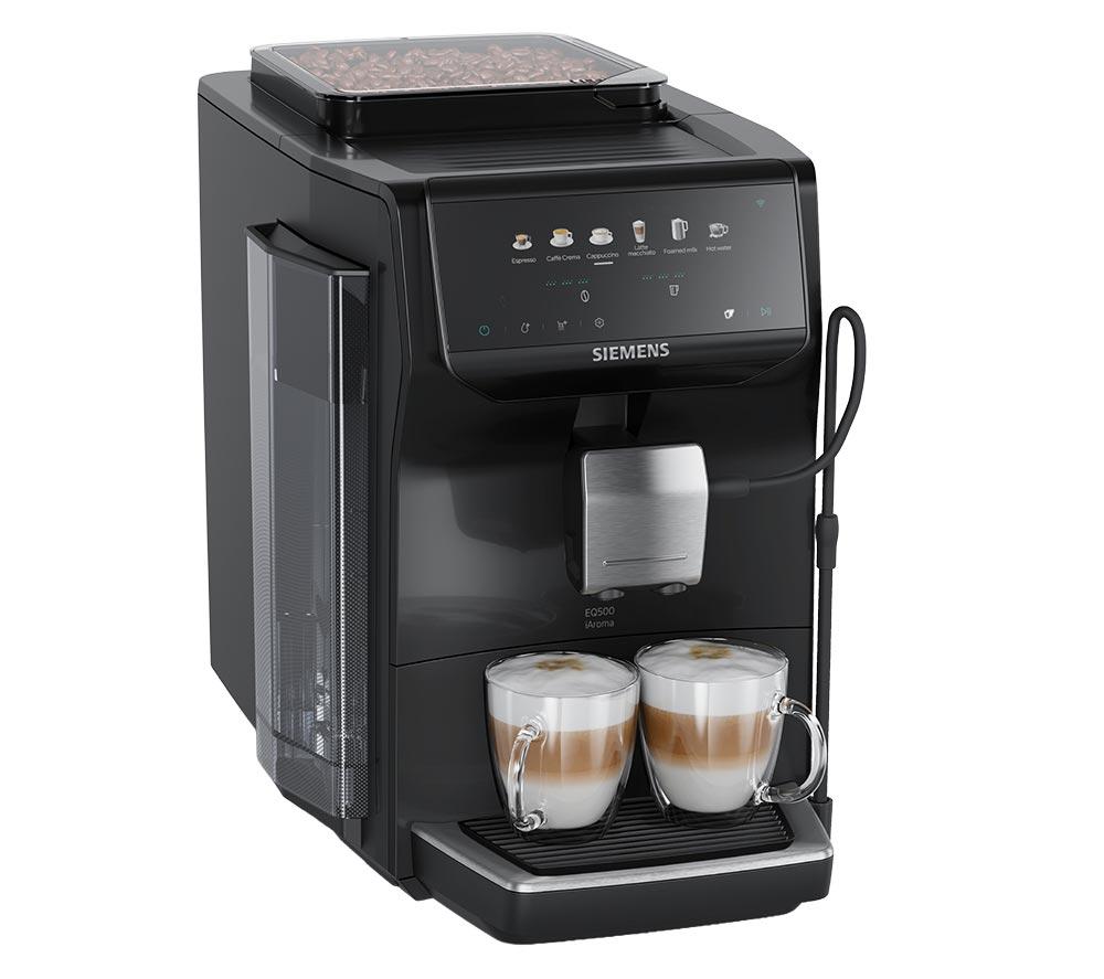 SIEMENS (SIE) TP551G07 EQ500 iAroma Smart Bean to Cup Coffee Machine - Piano Black