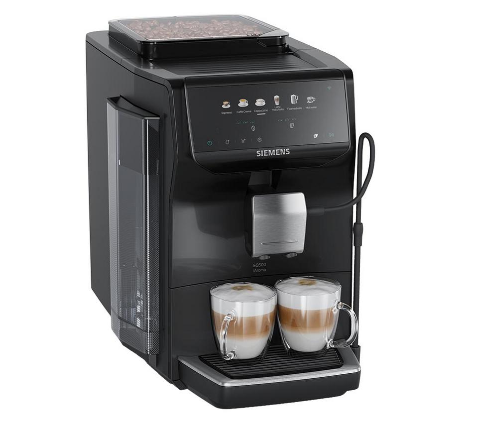 SIEMENS (SIE) TP551G07 EQ500 iAroma Smart Bean to Cup Coffee Machine - Piano Black
