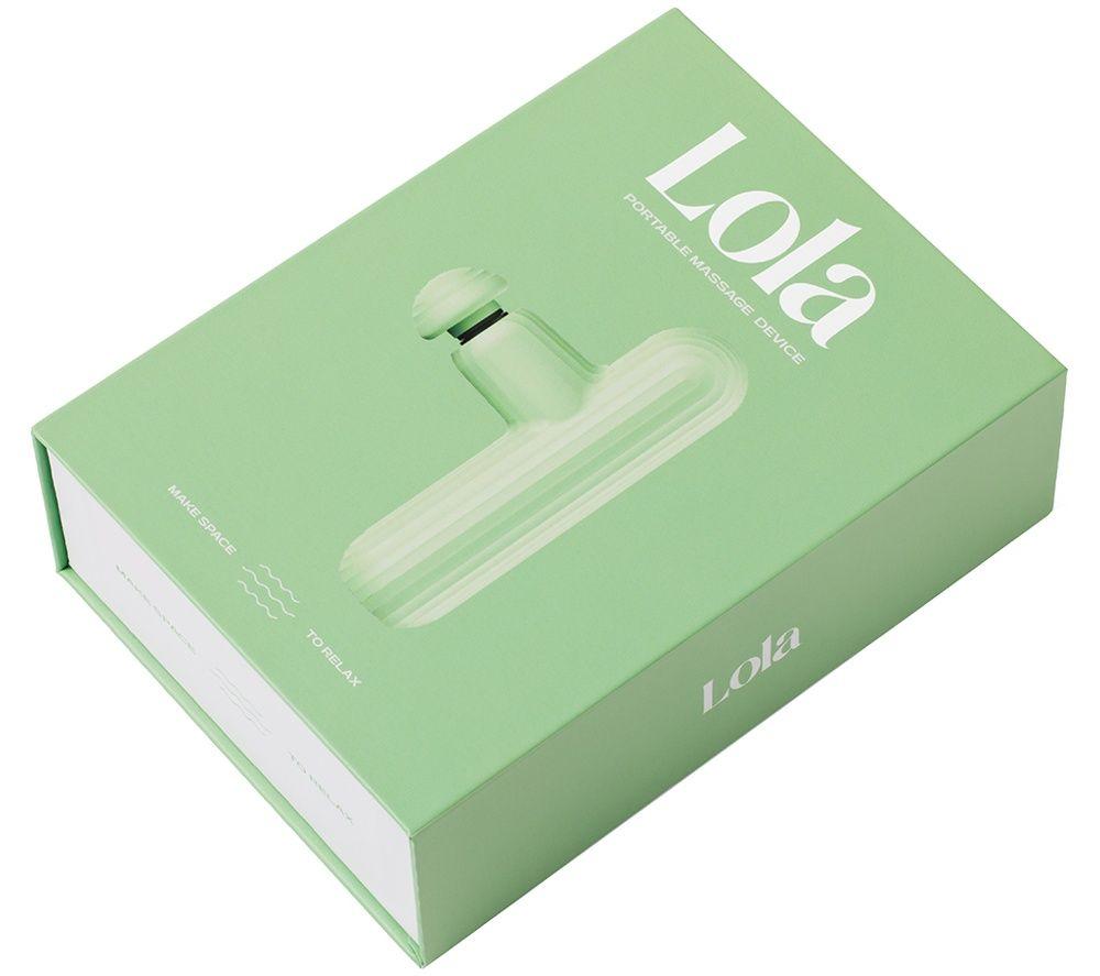 LOLA LOLA-2-BABY-MNT Unwind Air Handheld Body Massager - Mint image number 4 of 7