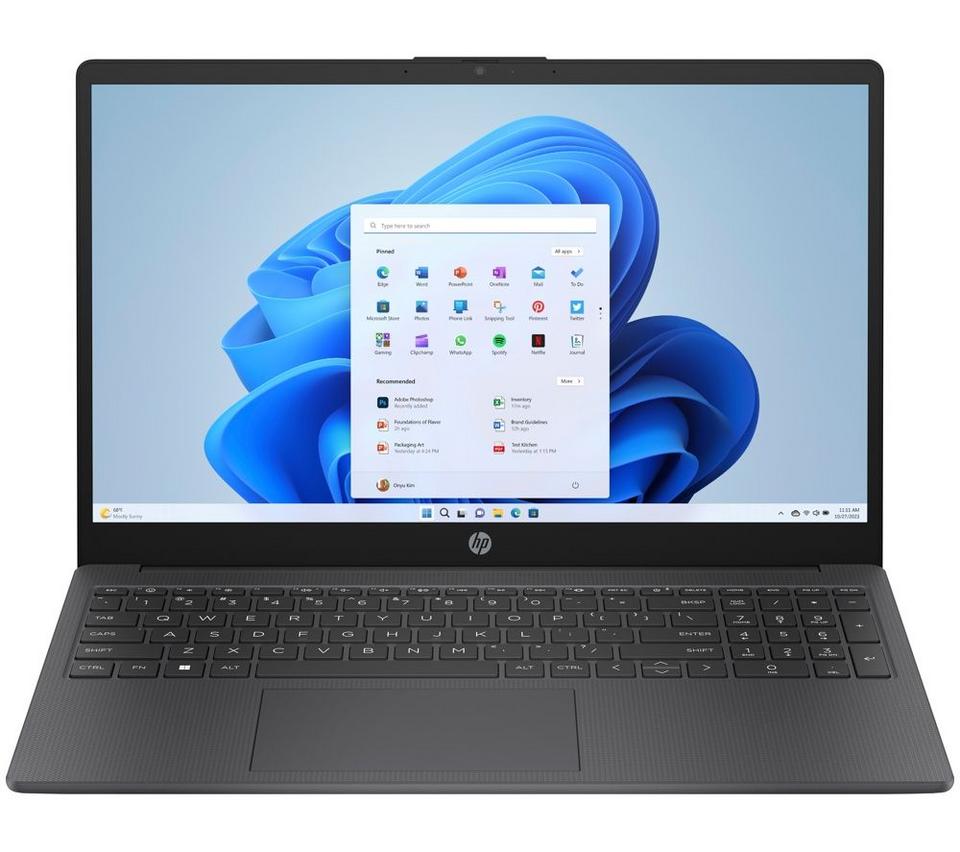 HP 15-fc1502nax 15.6" Laptop - AMD Ryzen 3, 512 GB SSD, Chalkboard Grey