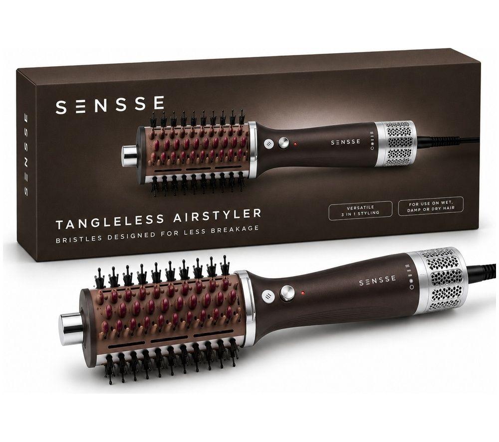 SENSSE SNSETAS01 Tangleless Air Hairstyler - Chocolate Brown image number 2 of 8