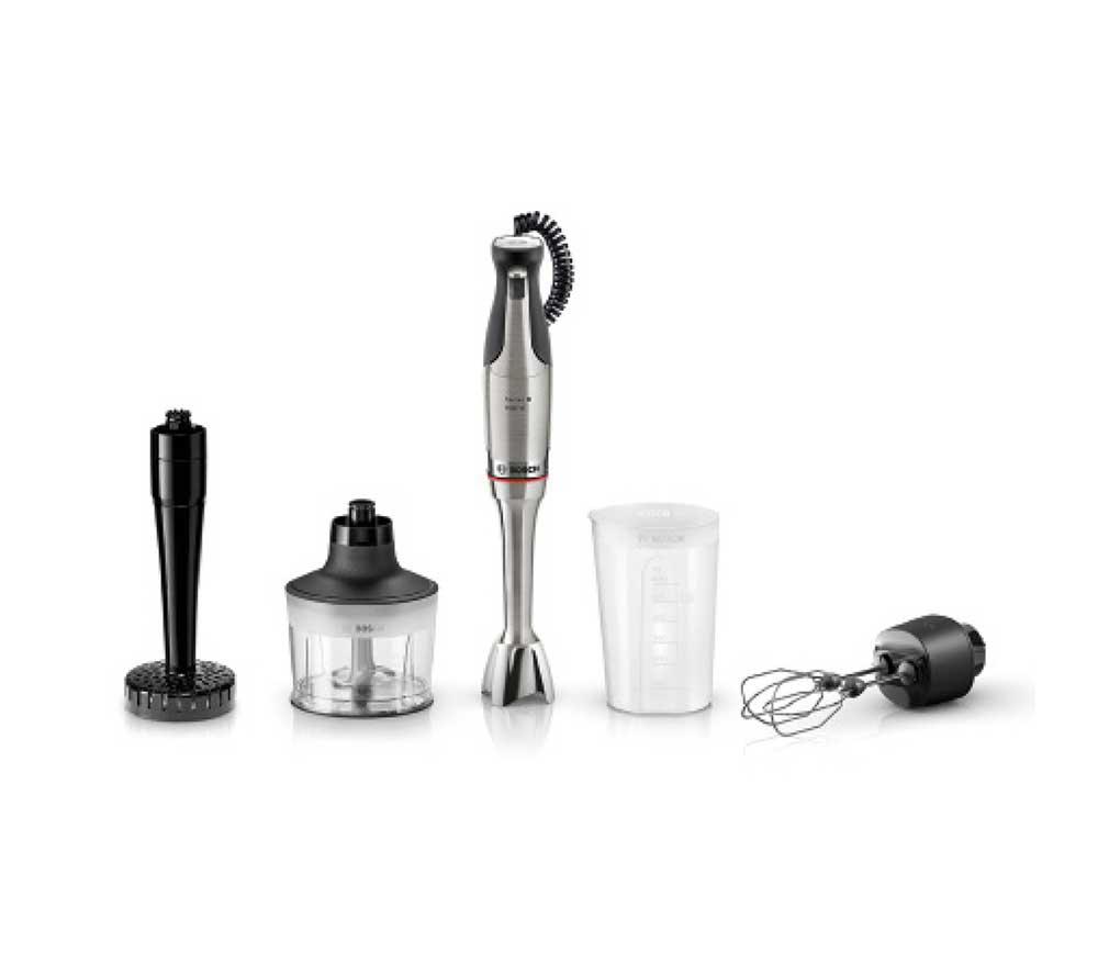 BOSCH Series 8 3-in-1 Ergomaster MSM8M936GB Hand Blender - Silver