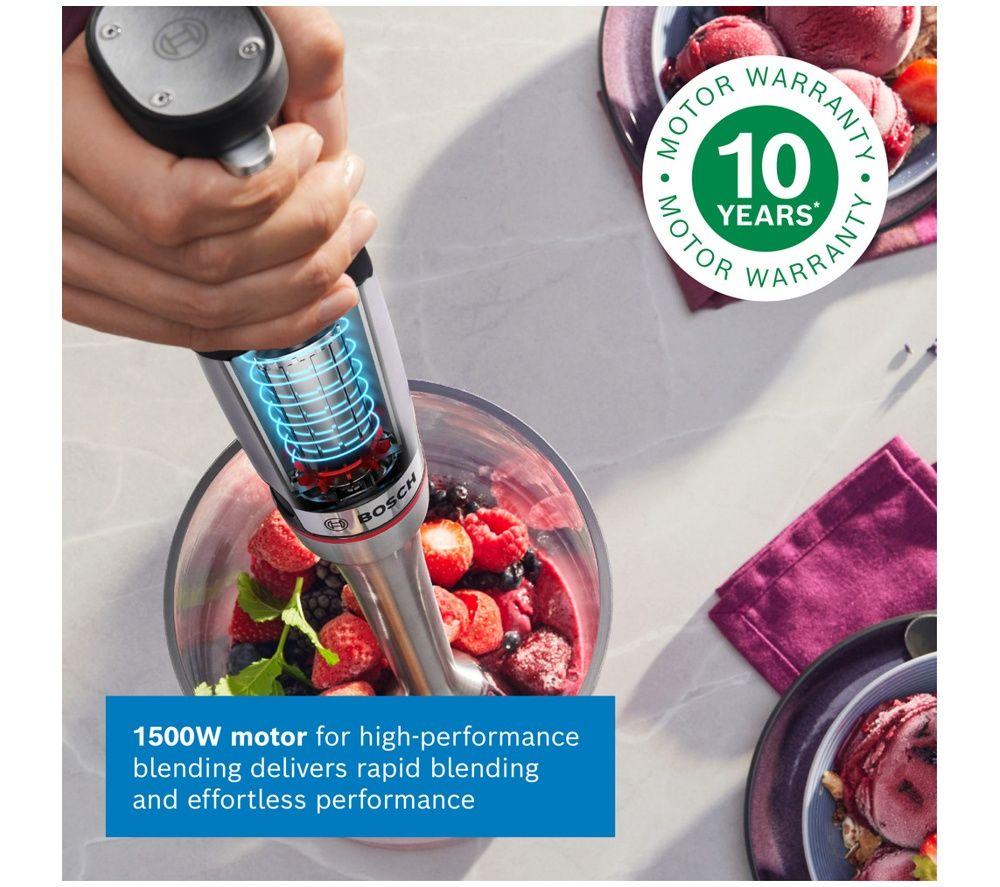 BOSCH Series 8 3-in-1 Ergomaster MSM8M936GB Hand Blender - Silver image number 3 of 6