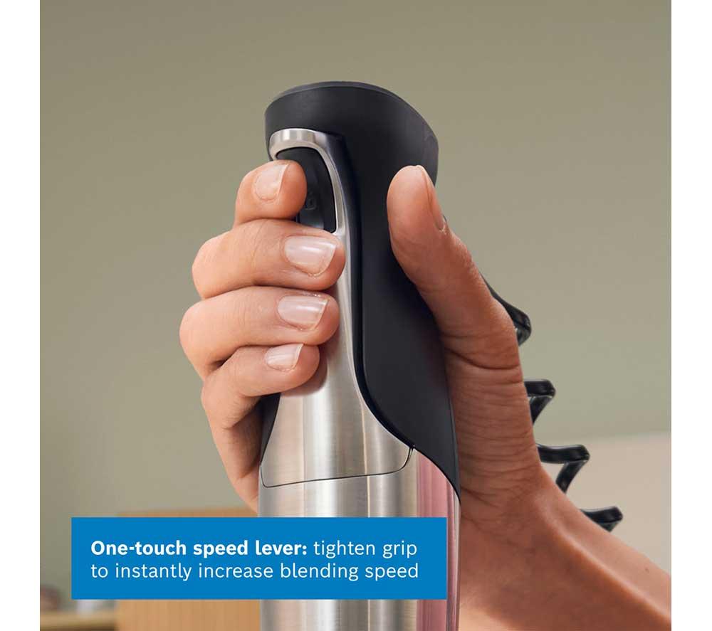 BOSCH (BOS) Series 8 3-in-1 Ergomaster MSM8M936GB Hand Blender - Silver image number 10 of 14