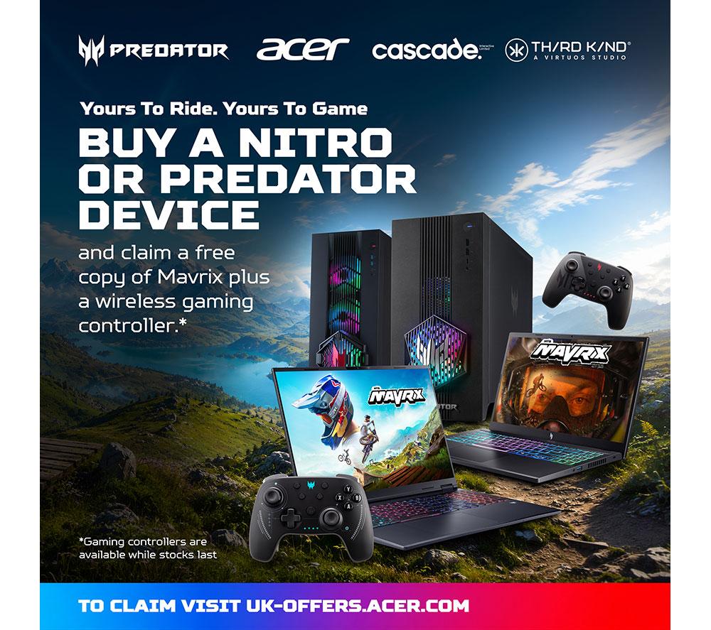 ACER Predator Atlas 8 TMR Handheld Gaming Console - Intel&reg; Arc&trade; G3, 512 GB image number 19 of 20