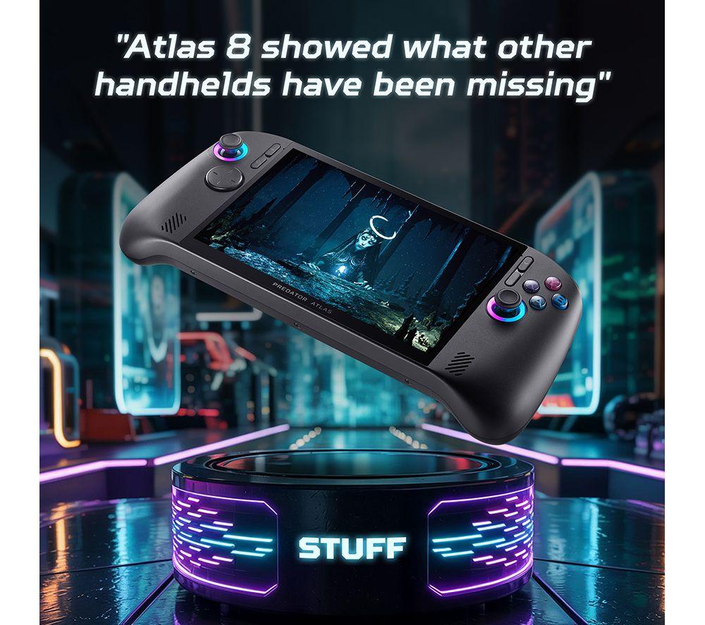 ACER Predator Atlas 8 TMR Handheld Gaming Console - Intel&reg; Arc&trade; G3, 512 GB image number 3 of 17