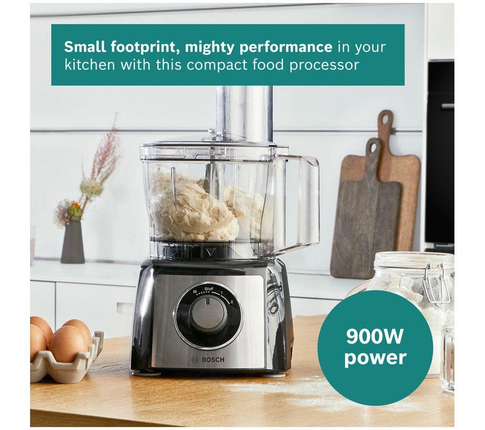 BOSCH MultiTalent 3 MCM3PM38SG Food Processor & Blender with Grinder - Black image number 4 of 9