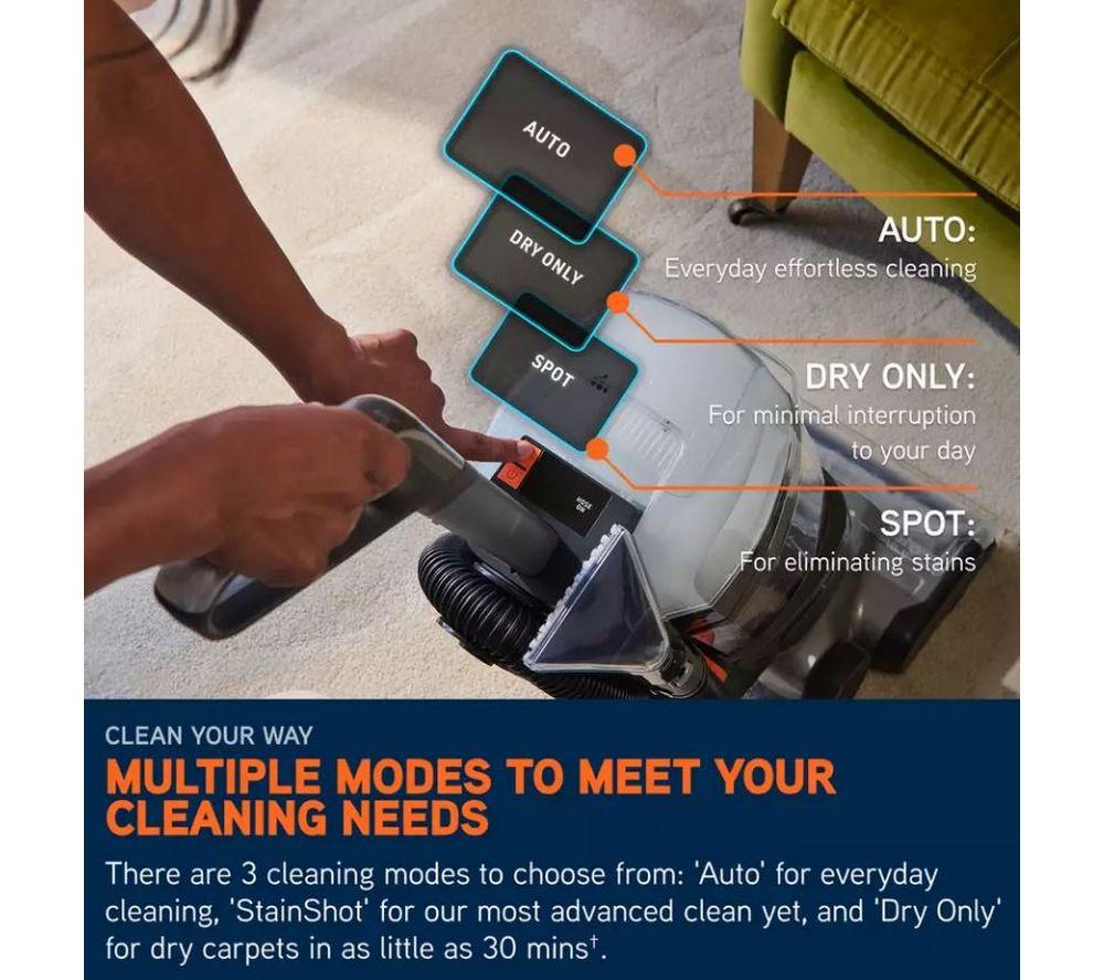 VAX MAXClean Pet CDCW-MCCP Upright Carpet Cleaner - Black & Grey image number 3 of 7