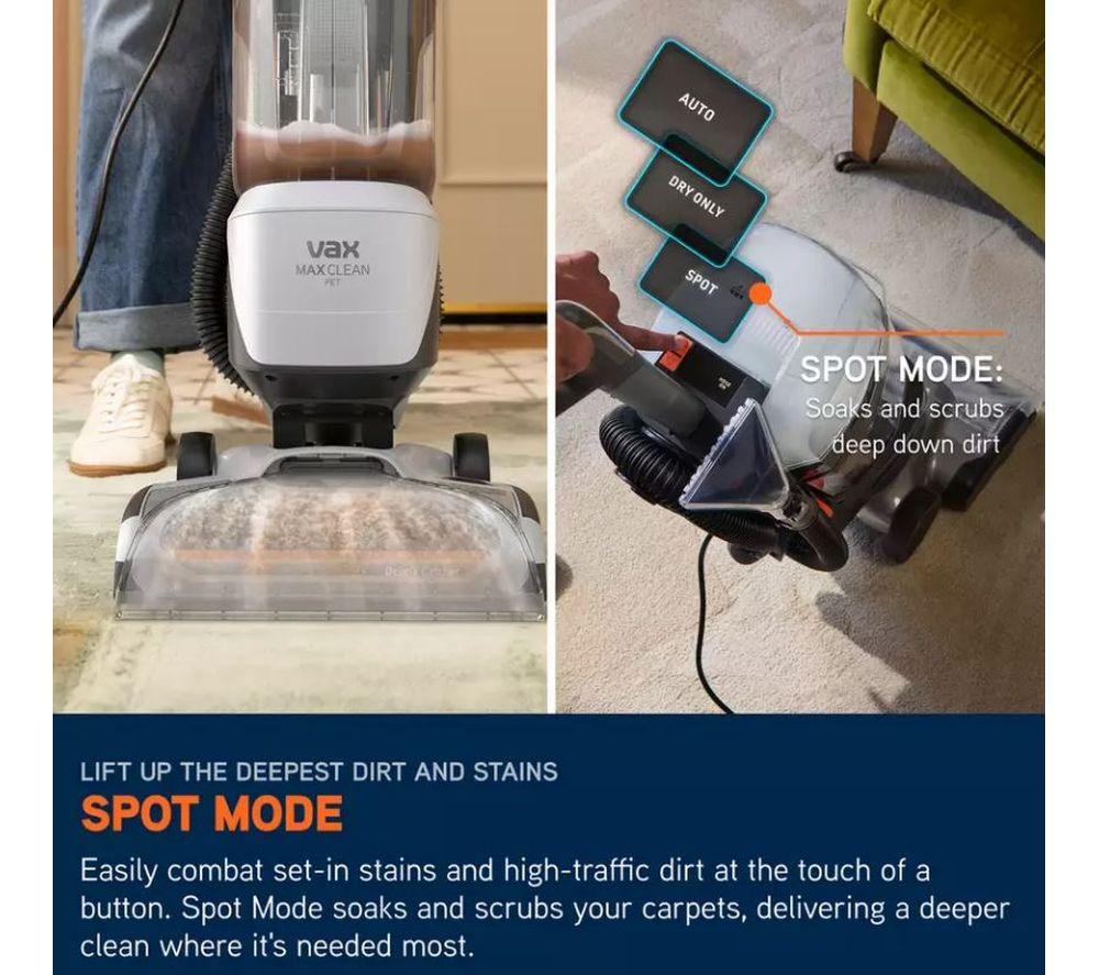 VAX MAXClean Pet CDCW-MCCP Upright Carpet Cleaner - Black & Grey image number 5 of 7