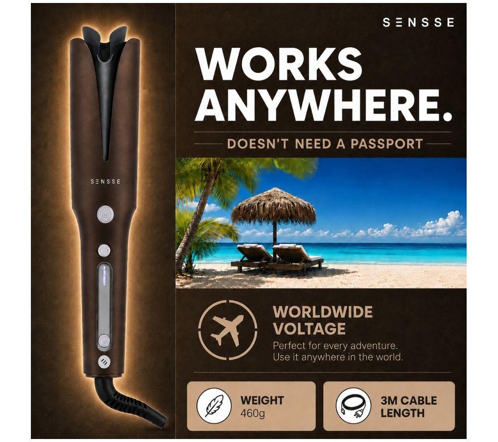 SENSSE YouCanCurl Auto Curler - Chocolate Brown image number 6 of 7