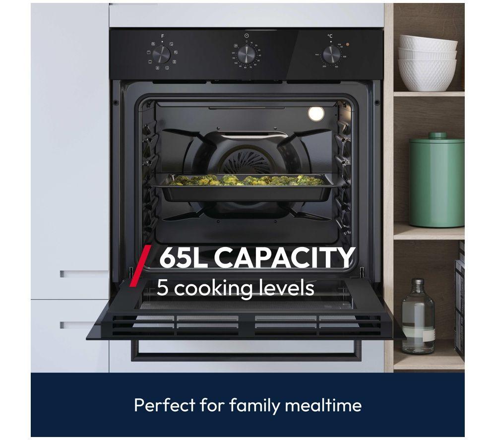 HOOVER Collection 3 Electric Built-in Single Oven - Black image number 2 of 4