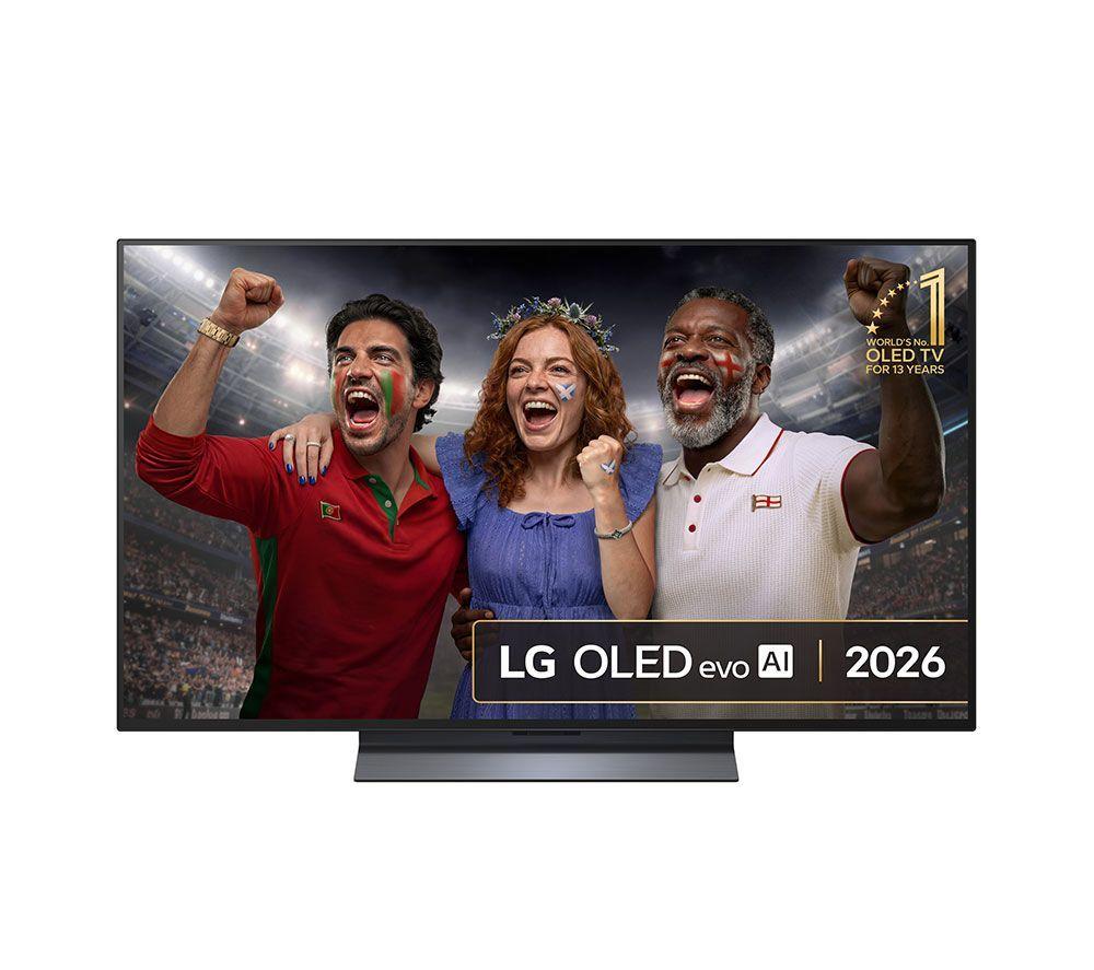 LG C6 OLED48C66LB 48" OLED AI 4K HDR Smart TV 2026 & US20A 2.0 Compact Sound Bar Bundle image number 5 of 5