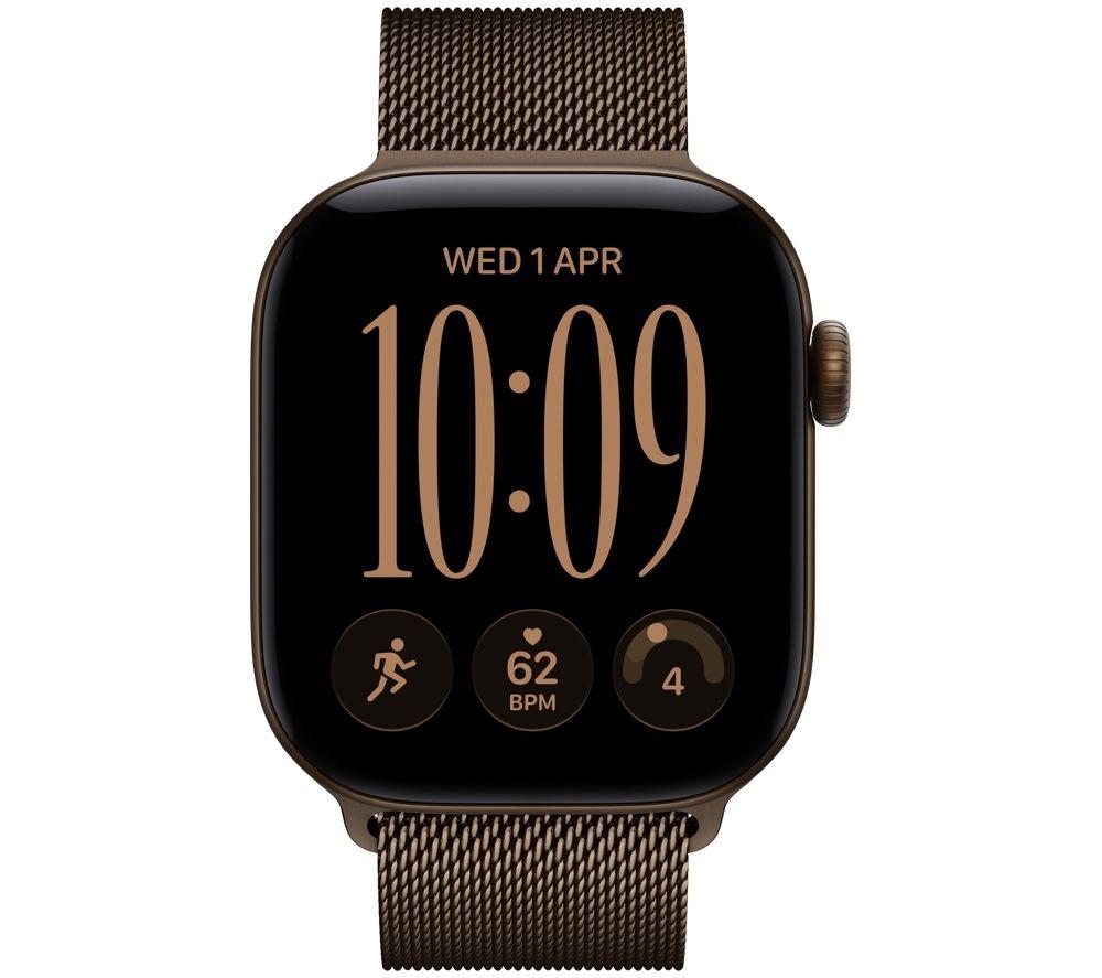 APPLE Watch Series 12 Cellular - 42 mm&nbsp;Dark Bronze Aluminum Case with Dark Bronze Milanese Loop image number 2 of 10