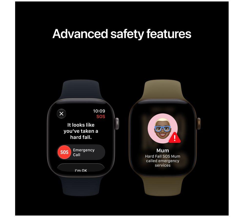 APPLE Watch Series 12 Cellular - 42 mm Radiant Gold Titanium Case with Radiant Gold Milanese Band image number 7 of 10