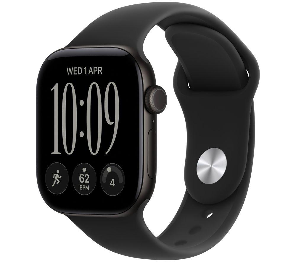 Apple Watch Series 12 (Gps) 42Mm Black Aluminium Case With Black Sport Band - Image 4
