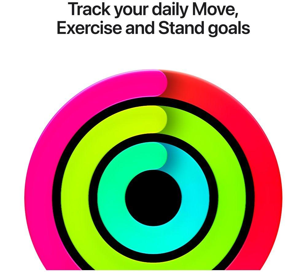 APPLE Watch SE 3 - 44 mm Starlight Aluminium Case with Sand Sport Band, S/M image number 4 of 10