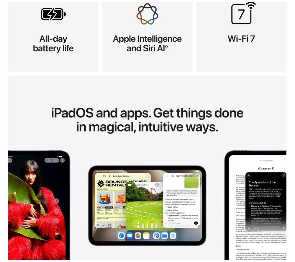 APPLE 8.5" iPad mini (2026) - 256 GB, Midnight image number 8 of 11