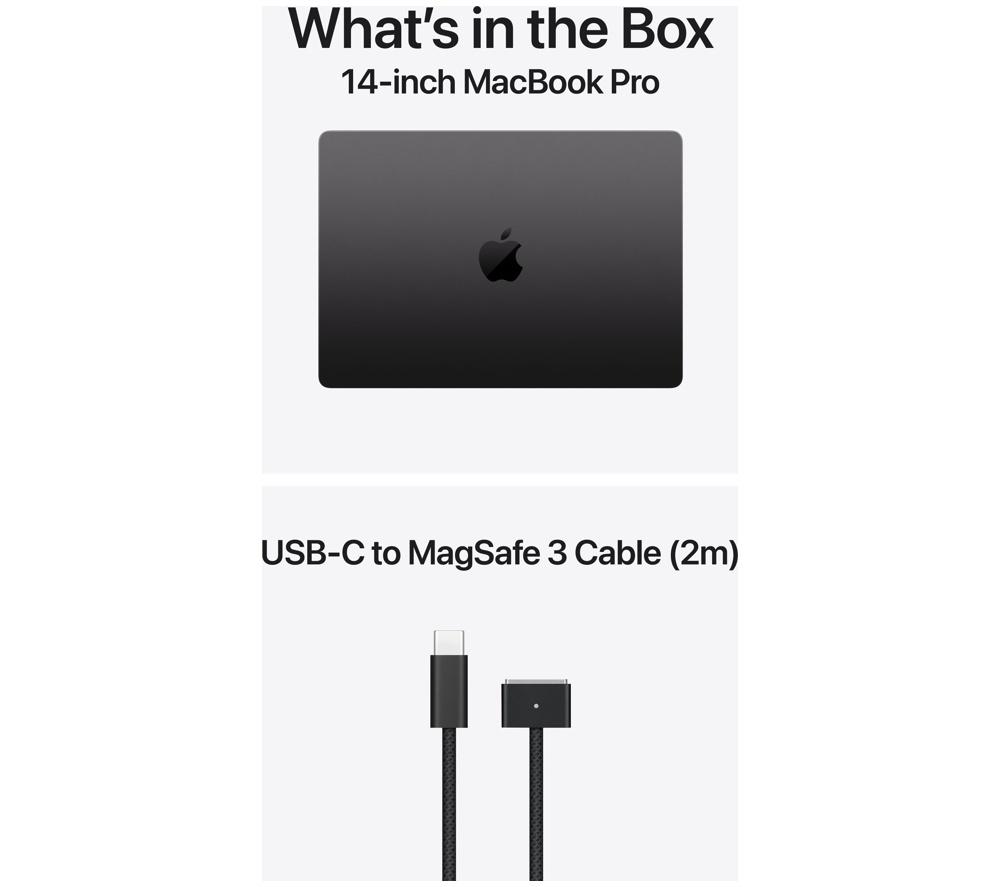 APPLE MacBook Pro 14" (2026) - M6, 1 TB SSD, RAM 24 GB, Space Black image number 9 of 9