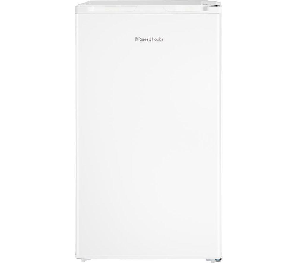 Russell Hobbs 60L Freestanding Undercounter Freezer in White, 48cm Wide, 4-Star Freezer Rating, With Adjustable Feet & Reversible Door, Manual Temperature Control and 3 x Drawers, RH85UCFZ482E1W - Image 3
