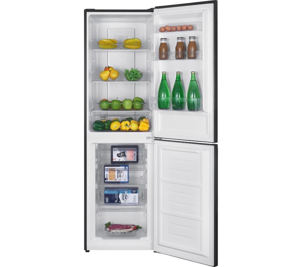 RUSSELL HOBBS RH181TNF552E2DI 65/35 Fridge Freezer - Black Steel image number 2 of 3