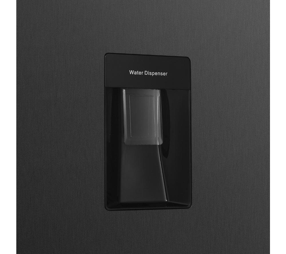 RUSSELL HOBBS RH181TNF552E2DIWD 65/35 Fridge Freezer - Black steel image number 2 of 3