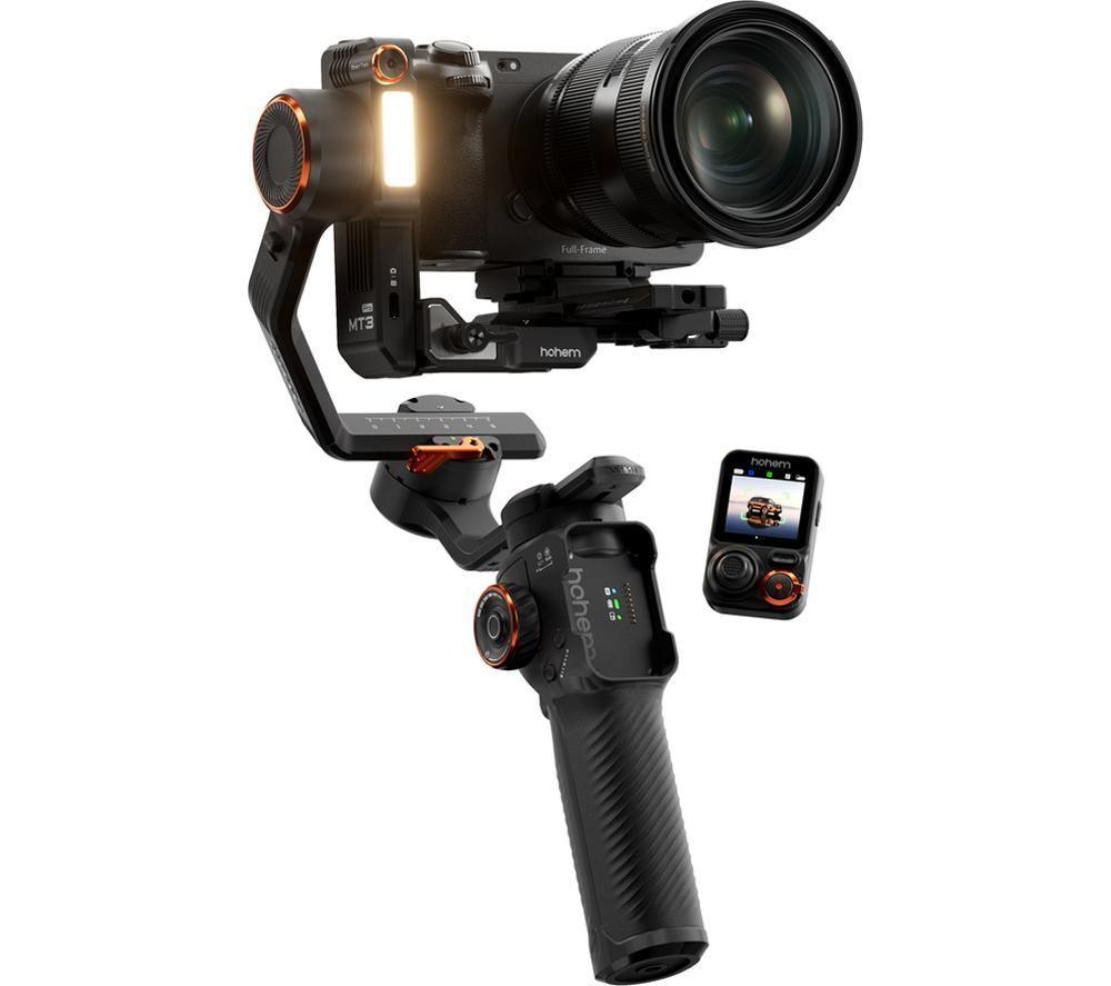 Hohem Isteady Mt3 Pro Motorised Handheld Gimbal Stabiliser - Black, Black