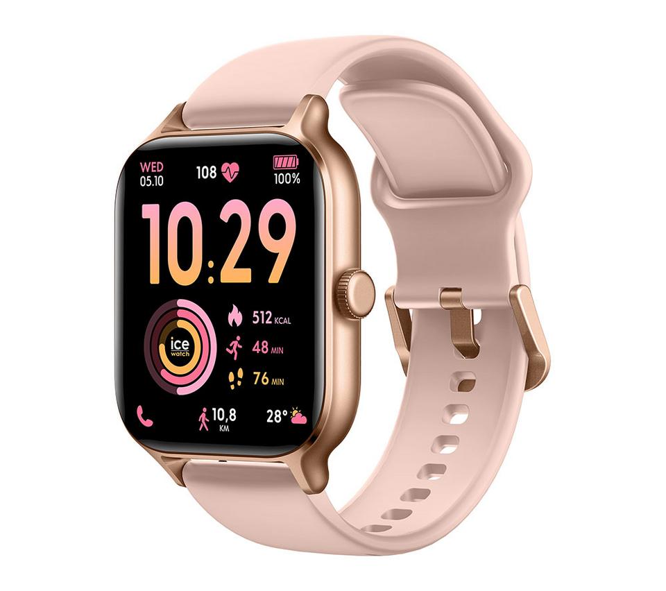 ICE WATCH Fit RT 3.0 Smart Watch - Pink, Silicone Strap, 36 mm