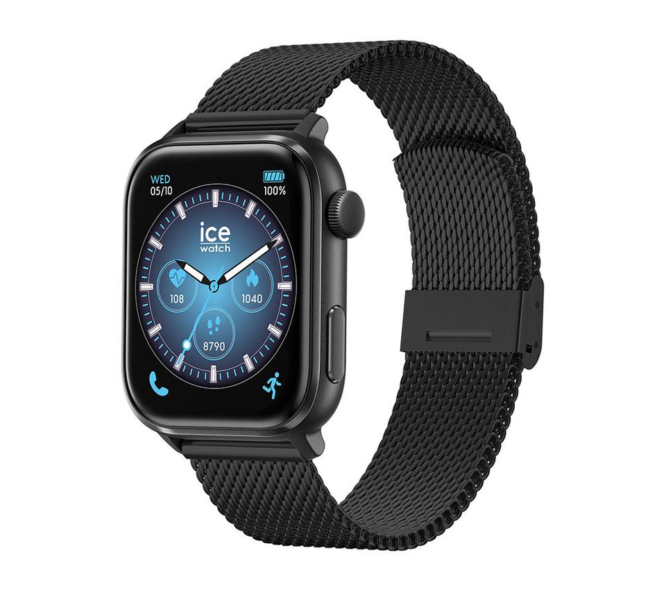 ICE WATCH Ice Smart 3.0 Smart Watch - Black, Metal Strap, 20 mm