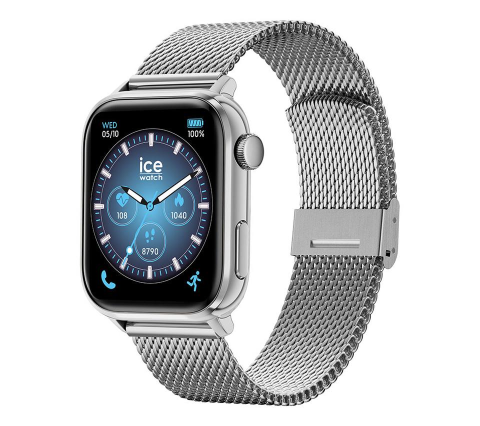 ICE WATCH Ice Smart 3.0 Smart Watch - Silver, Metal Strap, 20 mm