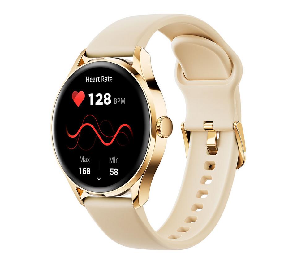 ICE WATCH Ice Smart 3.0 Smart Watch - Beige, Silicone Strap, 18 mm