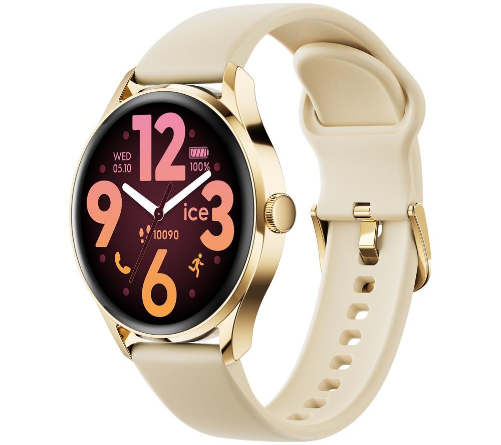 ICE WATCH Ice Smart 3.0 Smart Watch - Beige, Silicone Strap, 18 mm image number 2 of 4