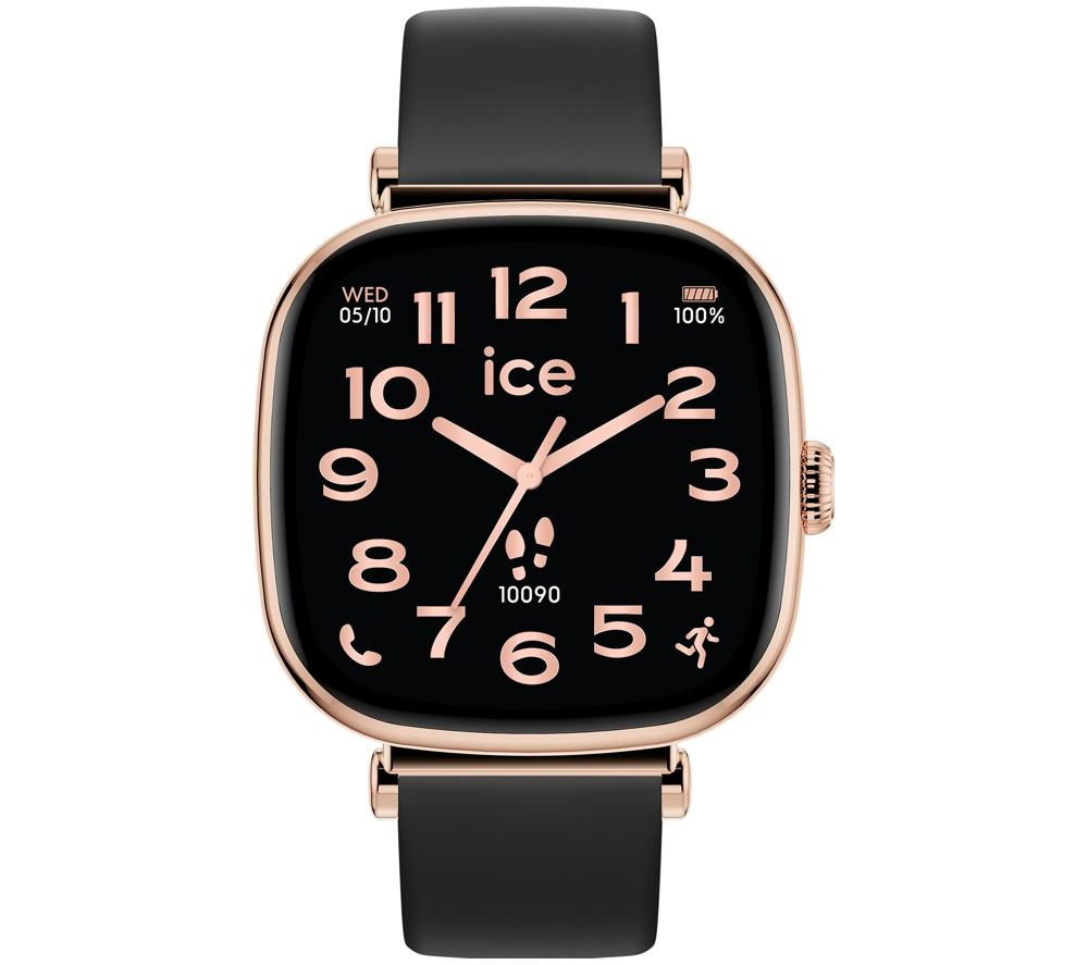 ICE WATCH Smart SQ 2.0 Smart Watch - Black, Silicone Strap, 18 mm image number 3 of 5