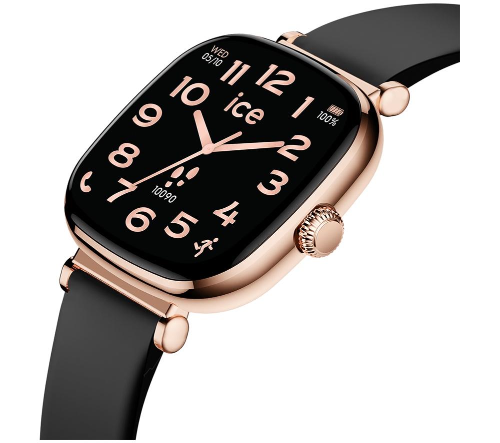 ICE WATCH Smart SQ 2.0 Smart Watch - Black, Silicone Strap, 18 mm image number 5 of 5