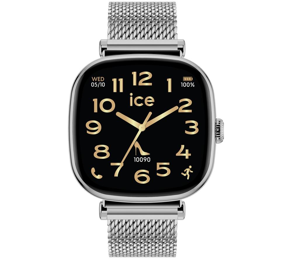 ICE WATCH Smart SQ 2.0 Smart Watch - Silver, Metal Strap, 18 mm image number 3 of 8