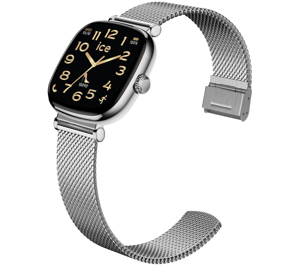 ICE WATCH Smart SQ 2.0 Smart Watch - Silver, Metal Strap, 18 mm image number 5 of 8