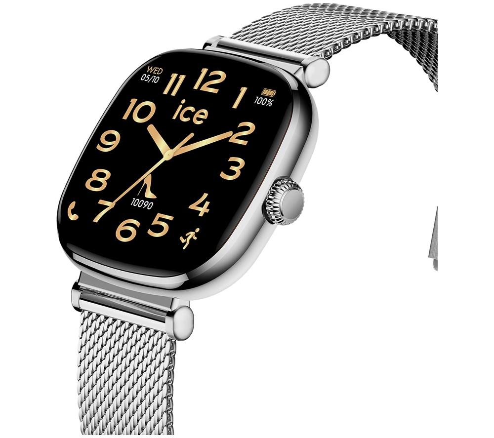 ICE WATCH Smart SQ 2.0 Smart Watch - Silver, Metal Strap, 18 mm image number 6 of 8
