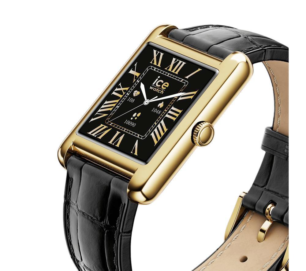 ICE WATCH TKS 2.0 Smart Watch - Gold, Leather Strap, 32 mm image number 2 of 4