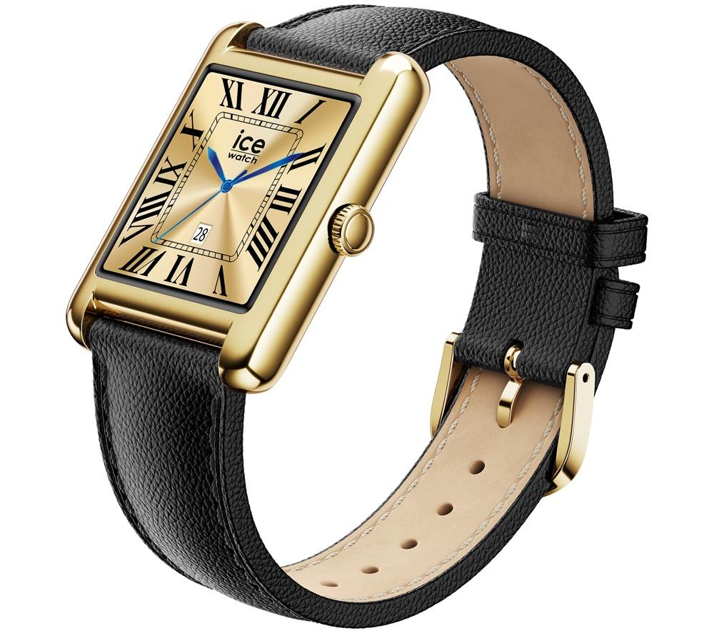 ICE WATCH TKS 2.0 Smart Watch - Gold, Leather Strap, 32 mm image number 4 of 4