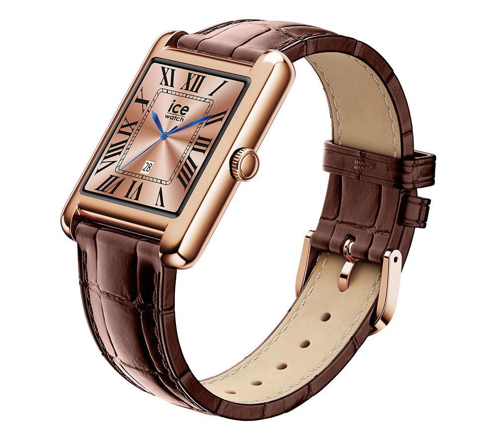 ICE WATCH TKS 2.0 Smart Watch - Rose Gold, Leather Strap, 32 mm image number 2 of 6
