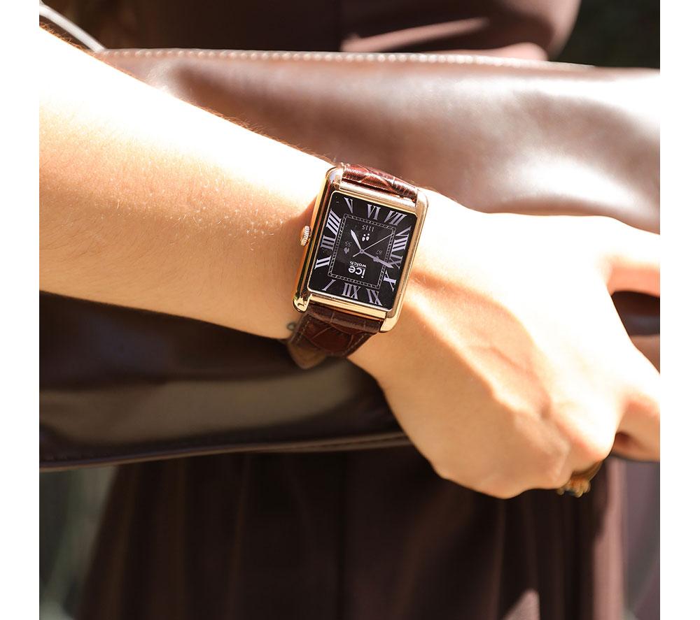 ICE WATCH TKS 2.0 Smart Watch - Rose Gold, Leather Strap, 32 mm image number 5 of 6