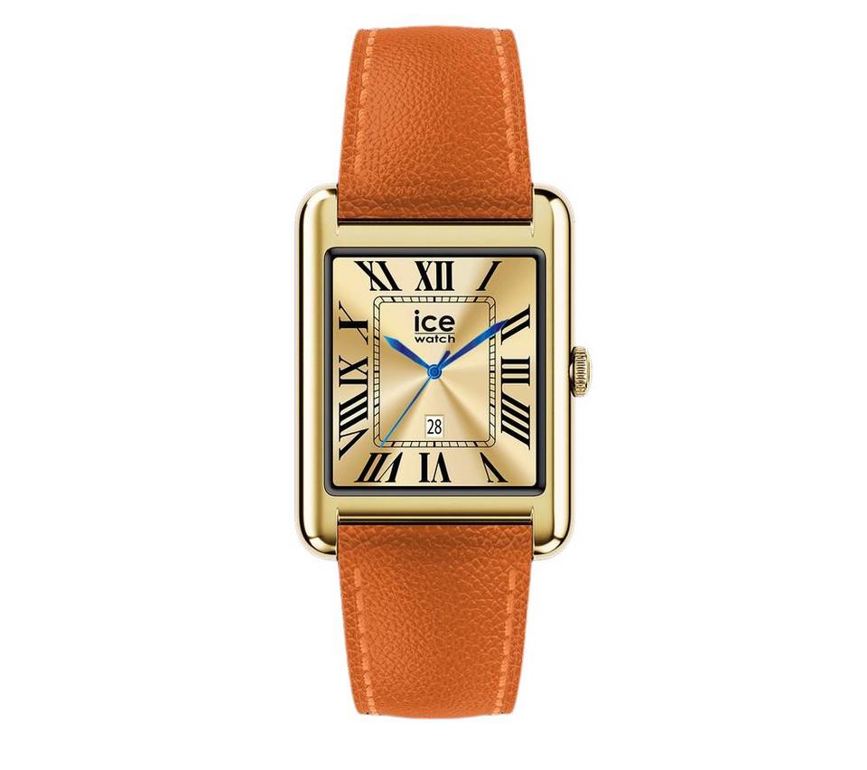 ICE WATCH TKS 2.0 Smart Watch - Gold, Leather Strap, 32 mm