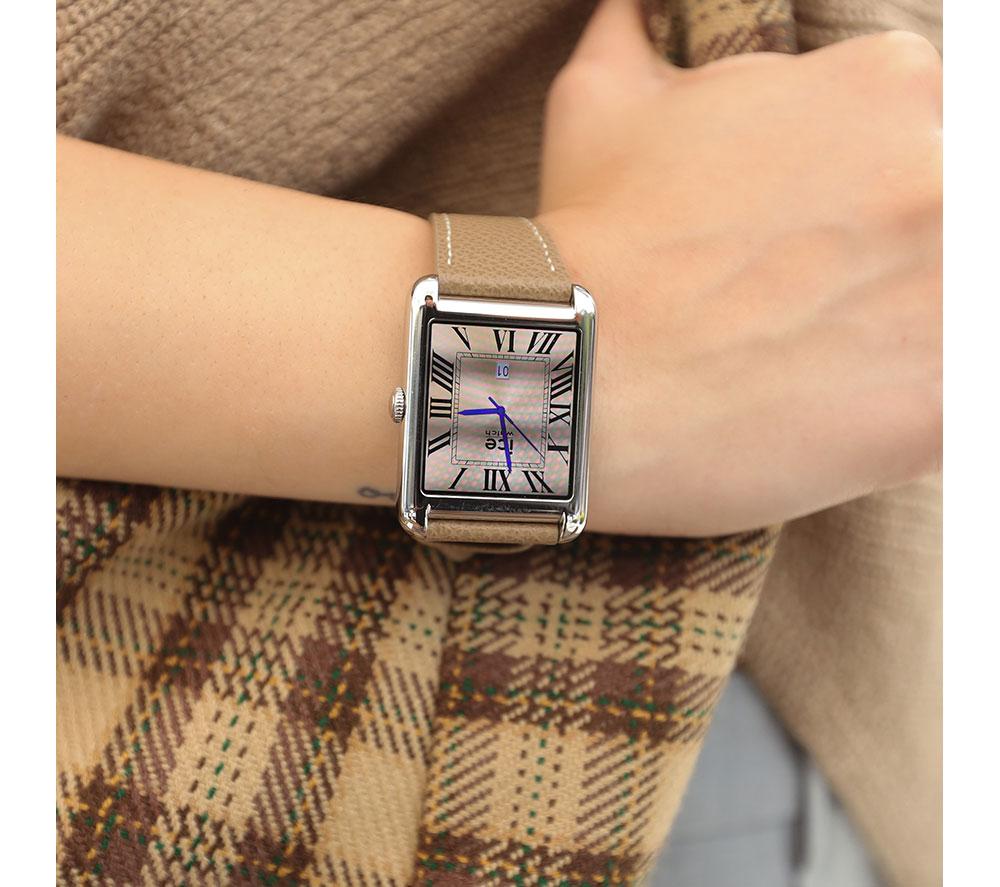 ICE WATCH TKS 2.0 Smart Watch - Silver, Taupe Leather Strap, 32 mm image number 6 of 7