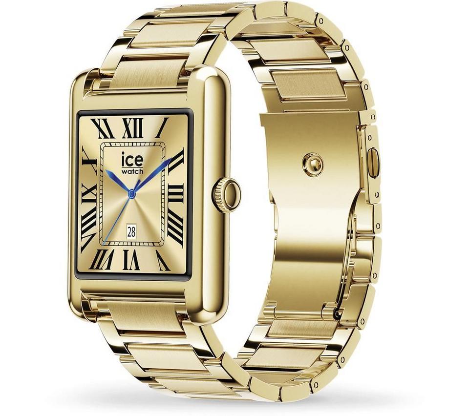ICE WATCH TKS 2.0 Smart Watch - Gold, Stainless Steel Strap, 32 mm