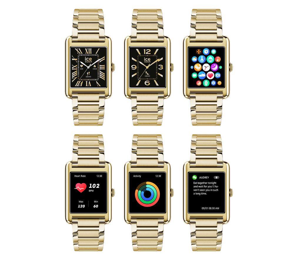 ICE WATCH TKS 2.0 Smart Watch - Gold, Stainless Steel Strap, 32 mm image number 4 of 4