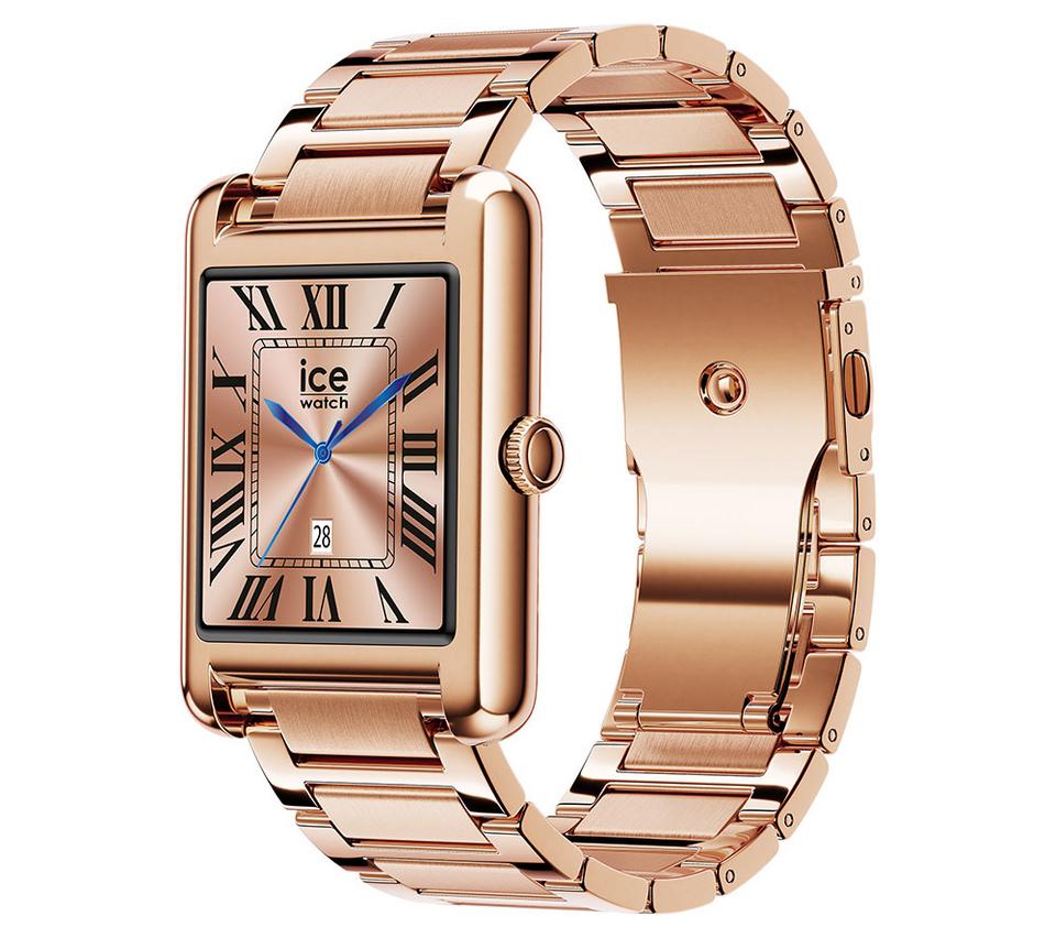ICE WATCH TKS 2.0 Smart Watch - Rose Gold, Stainless Steel Strap, 32 mm