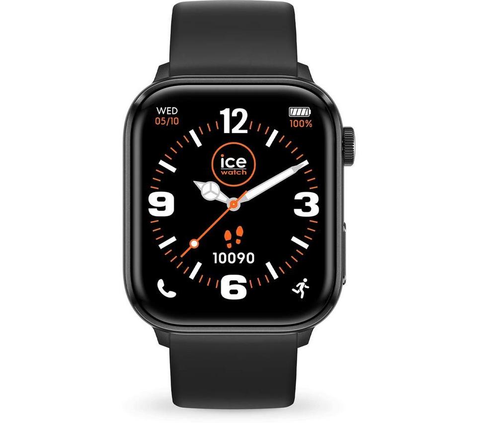 ICE WATCH SMART 2.0 - Black, Silicone Strap, 39 mm